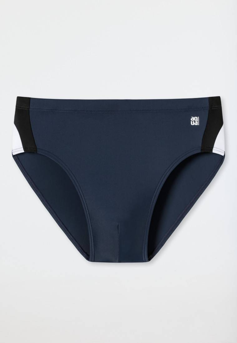 Schiesser Badehose Wirkware recycelt seitliche Streifen admiral - Nautical Active Letzte 3 Tage