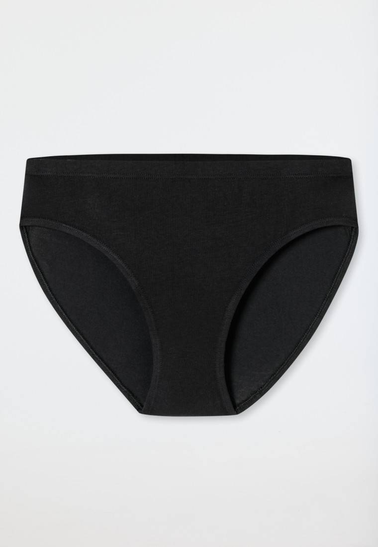 Schiesser Slips 2er-Pack schwarz/ violett - Fresh Vibe Kostenloser Versand international