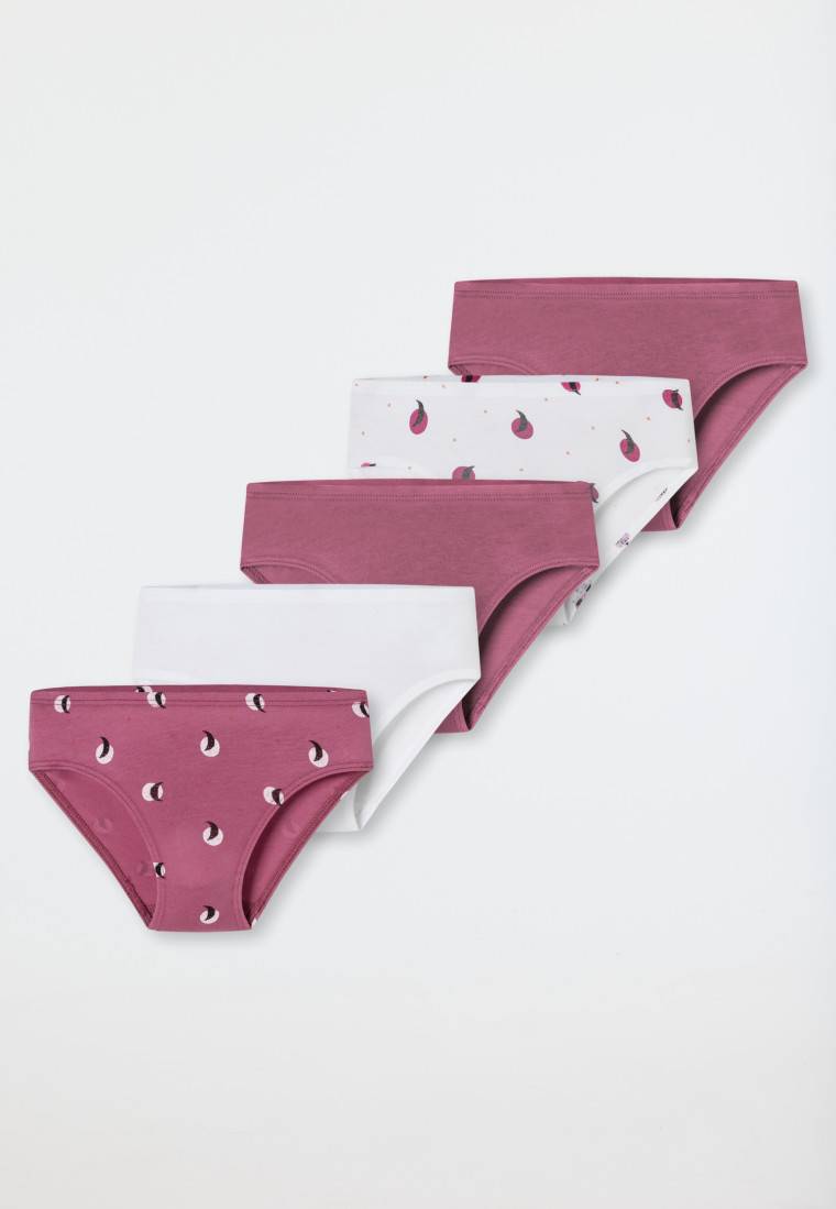 Schiesser Slips 5er-Pack Organic Cotton Softbund Monde Sterne mehrfarbig - 95/5 50% Rabatt für begrenzte Zeit