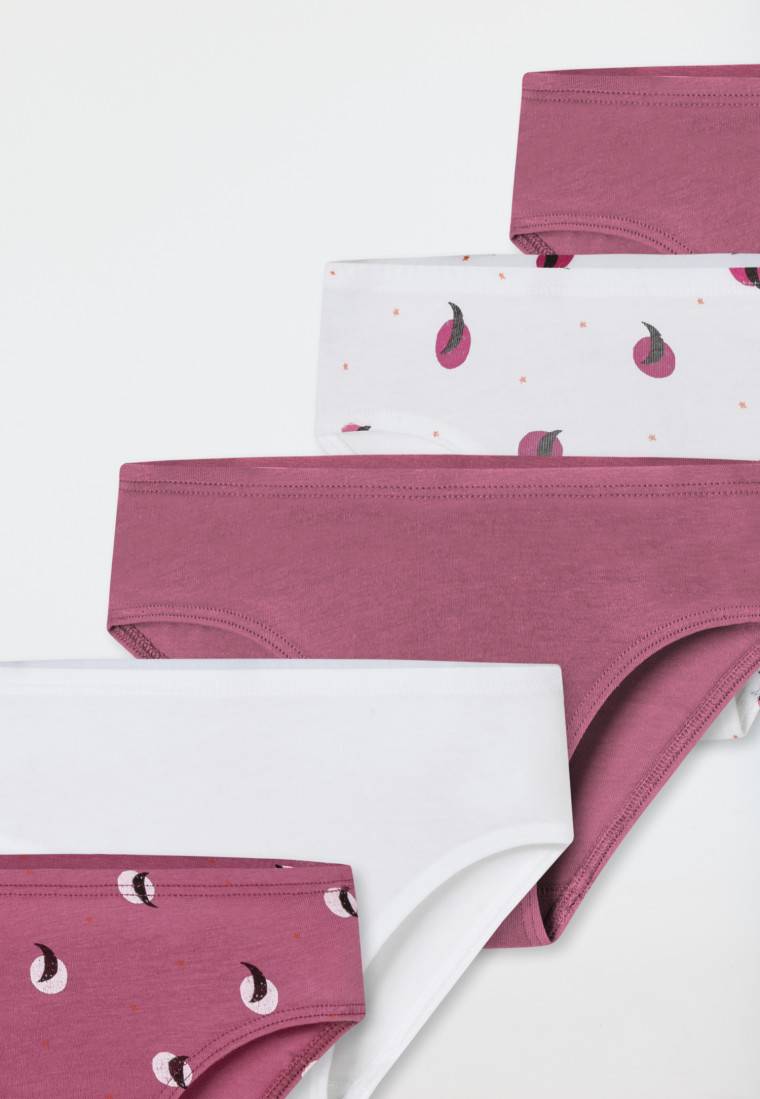Schiesser Slips 5er-Pack Organic Cotton Softbund Monde Sterne mehrfarbig - 95/5 50% Rabatt für begrenzte Zeit