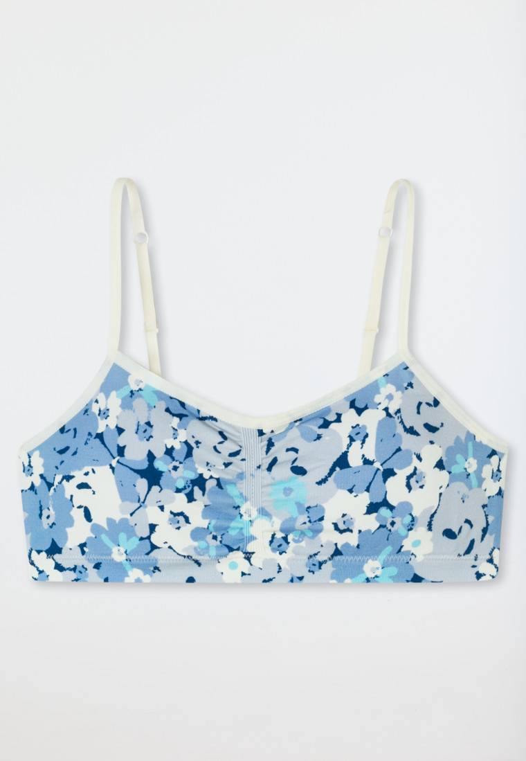 Schiesser Bustier Jersey Herzchen multicolor gemustert - Seamless Flash Sale
