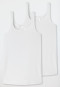 Schiesser Tops 2er-Pack Organic Cotton weiß - 95/5 Weihnachtsangebot