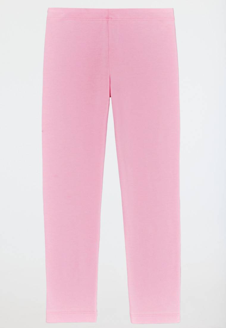 Schiesser Schlafanzug lang Organic Cotton Volant Leggings Herzen rosé - Girls World JETZT KAUFEN