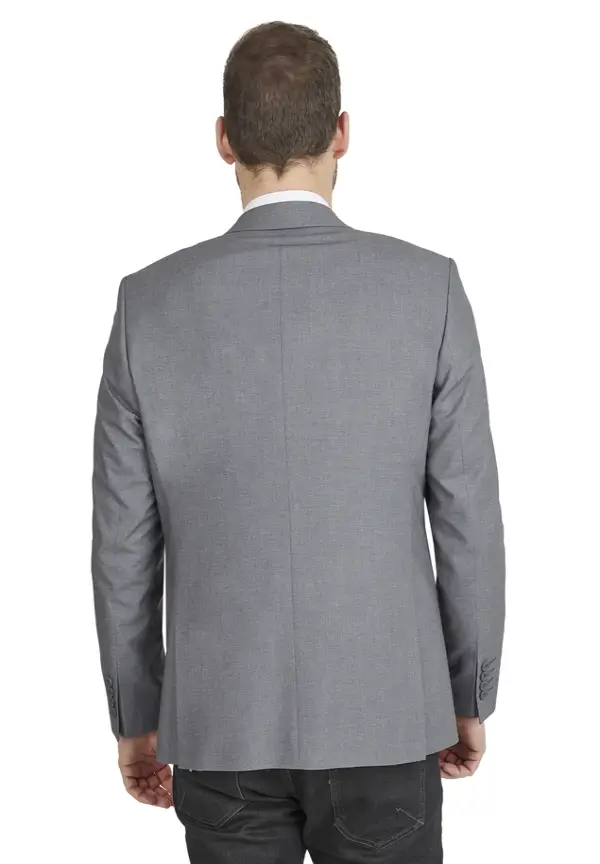 Steffen Klein Designer Business Sakko Anzug-Jackett Regular Fit in grau Kostenloser Versand international
