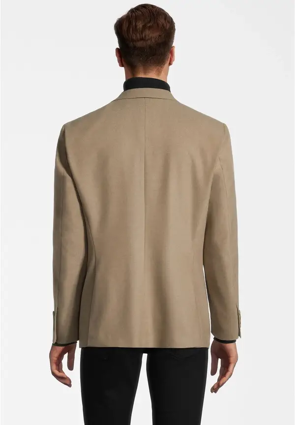 Steffen Klein Sakko aufgesetzte Taschen in beige Outlet
