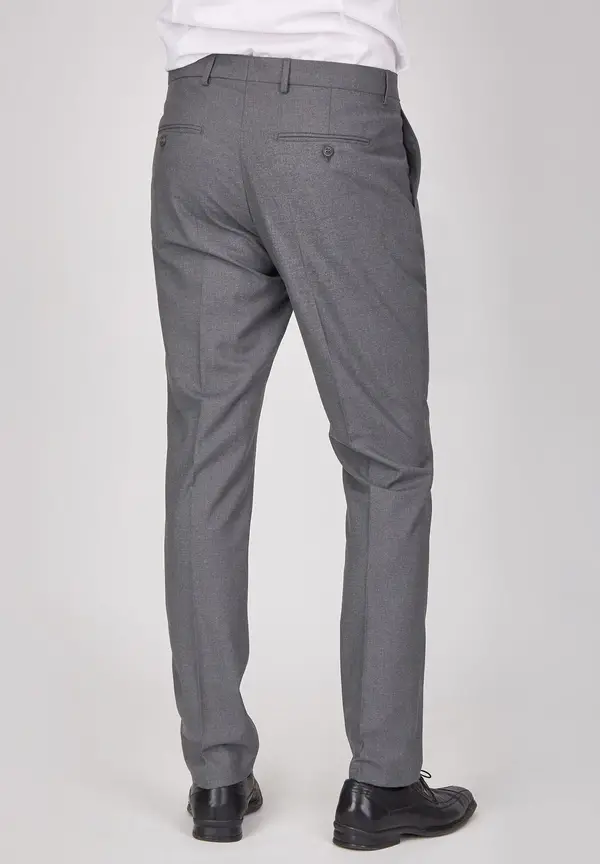 Steffen Klein Anzughose Stoffhose Slim Fit Business in Grau Lagerräumung
