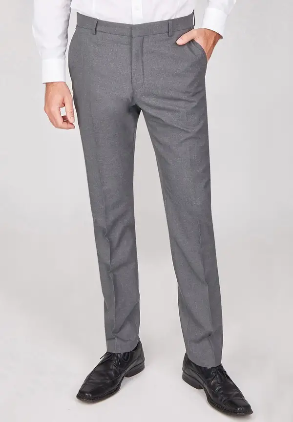 Steffen Klein Anzughose Stoffhose Slim Fit Business in Grau Lagerräumung