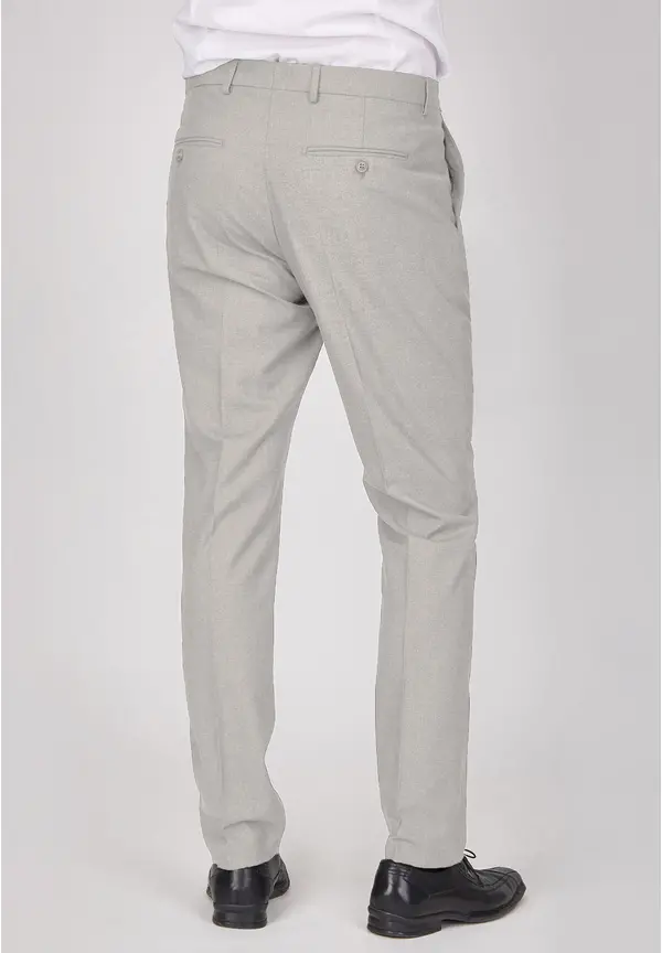 Steffen Klein Anzughose Stoffhose Slim Fit Business in Sand Große Rabatte
