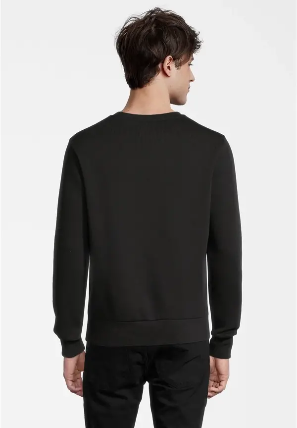 Steffen Klein Sweatshirt Logo-Badge in schwarz Begrenzte Freigabe