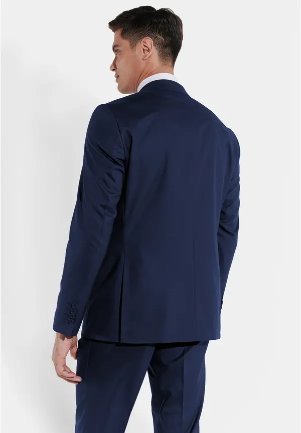 Steffen Klein Anzug Regular Fit elastisch in Blue Online