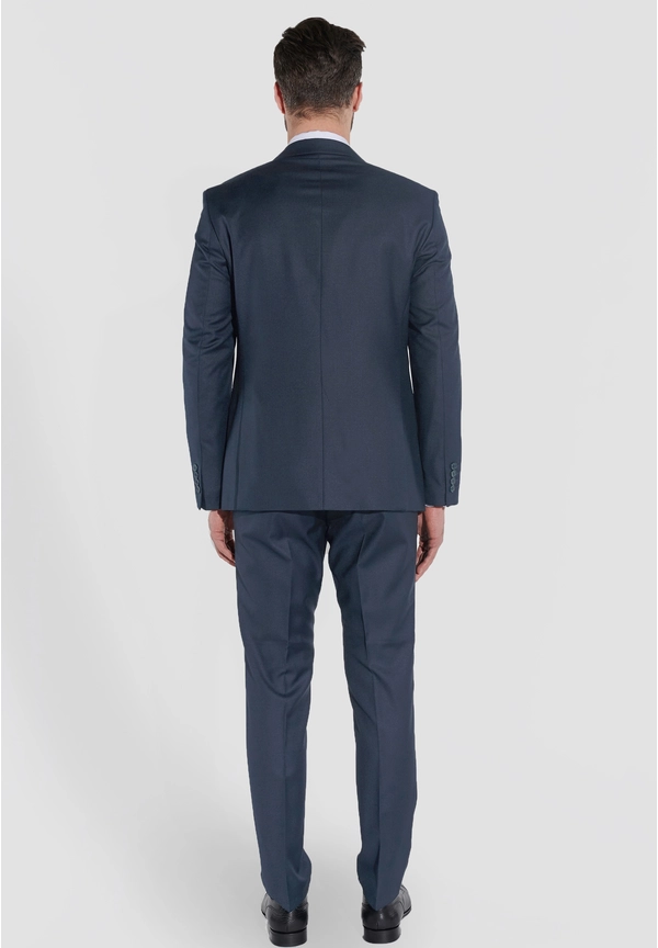 Steffen Klein Designer Anzug Slim Fit in Graublau Auslauf