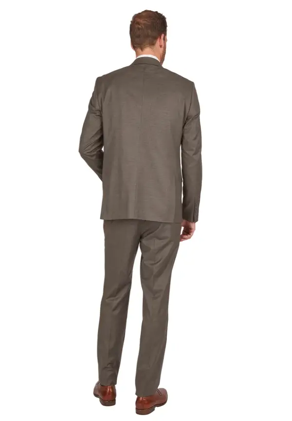 Steffen Klein Anzug Regular Fit elastisch in Taupe Angebote