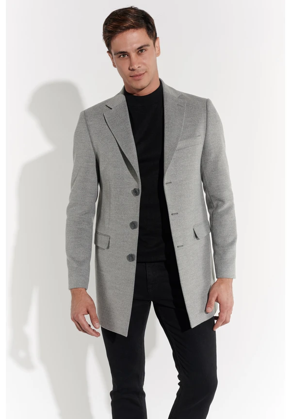 Steffen Klein Kurzmantel in Gray Exklusivangebot