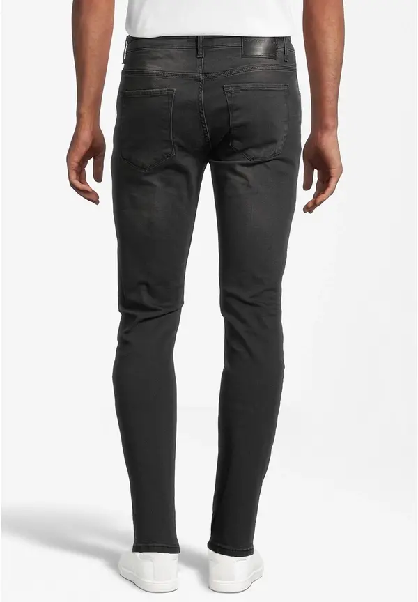 Steffen Klein Jeans Slim Fit used in Black denim Osterangebot