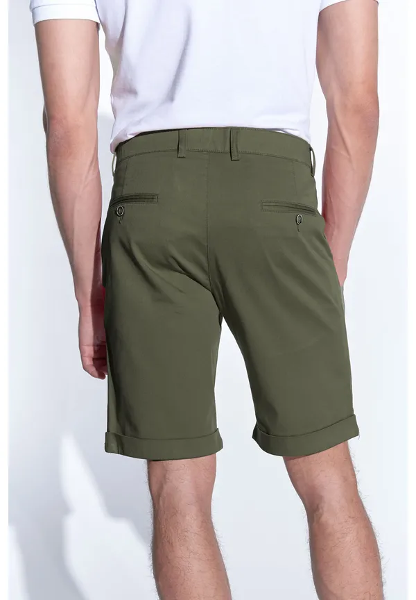 Steffen Klein Chino Shorts in Khaki Heißer Verkauf
