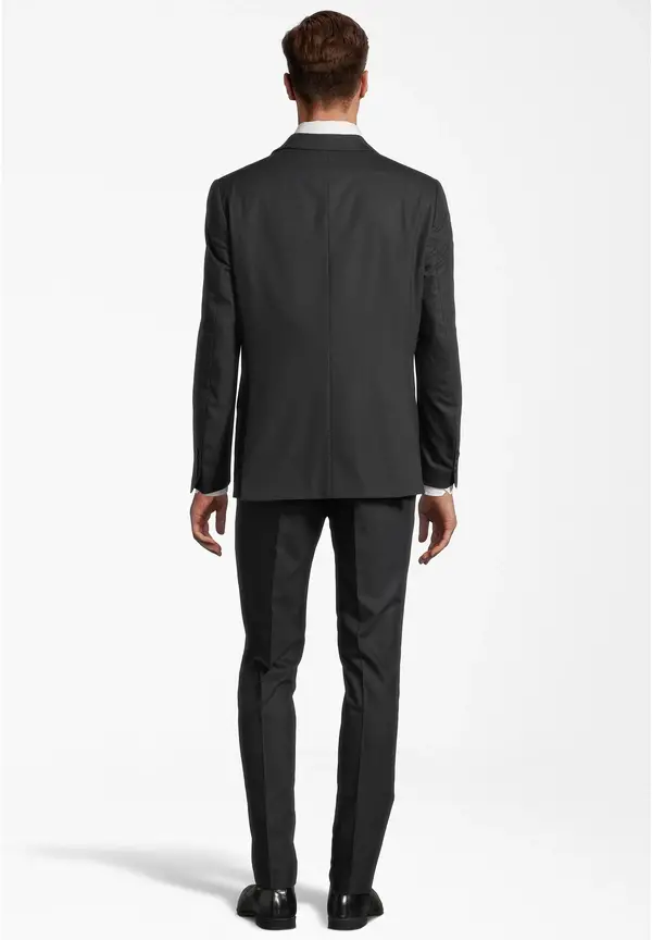 Steffen Klein Anzug Slim Fit elastisch in graphit Kauf eins, bekomm eins gratis