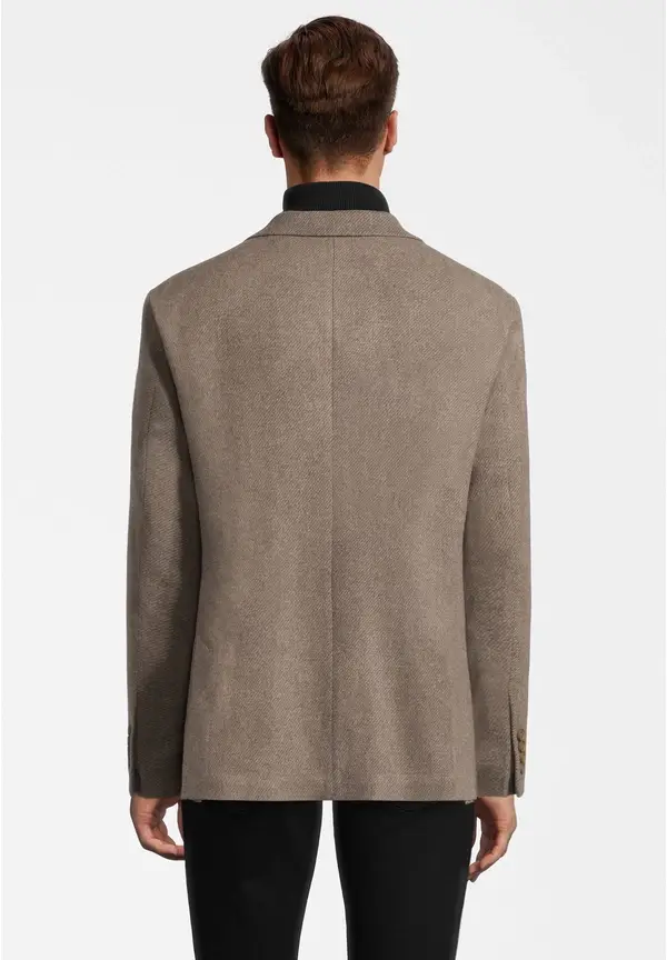 Steffen Klein Sakko Woll-Mix in beige Super Sparpreis