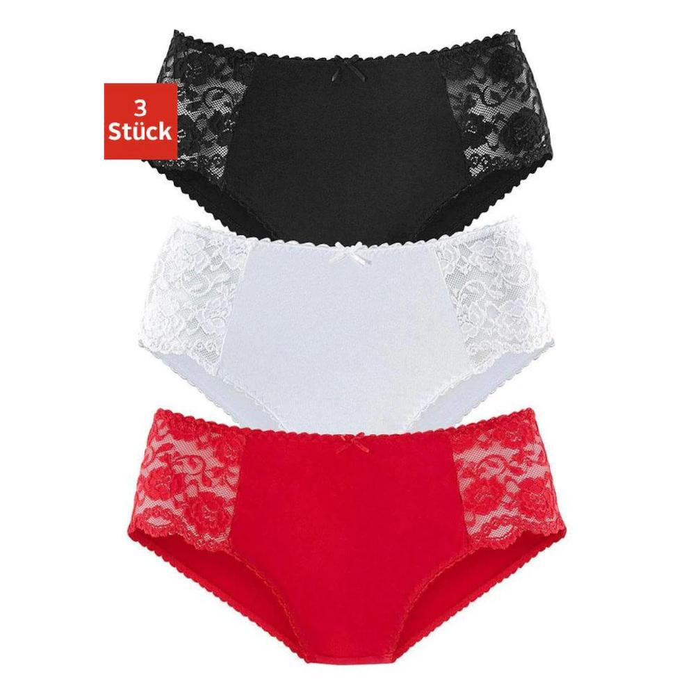 petite fleur Hüftslip (3er-Pack) aus elastischer Baumwoll-Qualität online bestellen