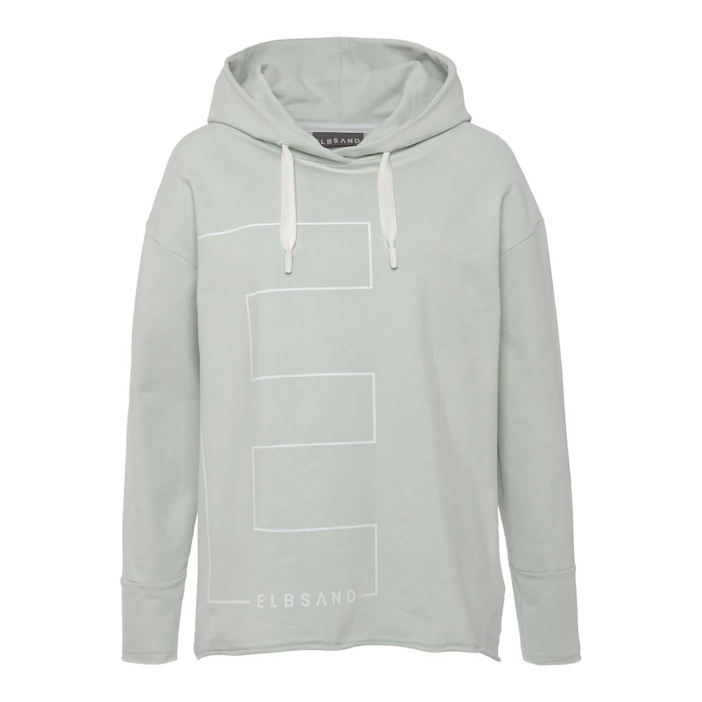 Elbsand Kapuzensweatshirt »Dea« Hoodie mit Logodruck vorne im Angebot