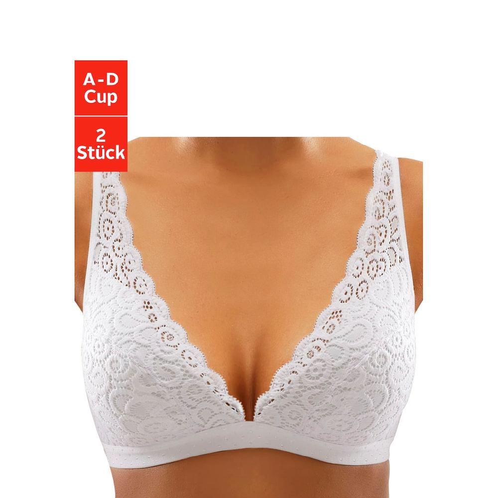 petite fleur Bralette-BH ohne Bügel aus Spitze Dessous online kaufen