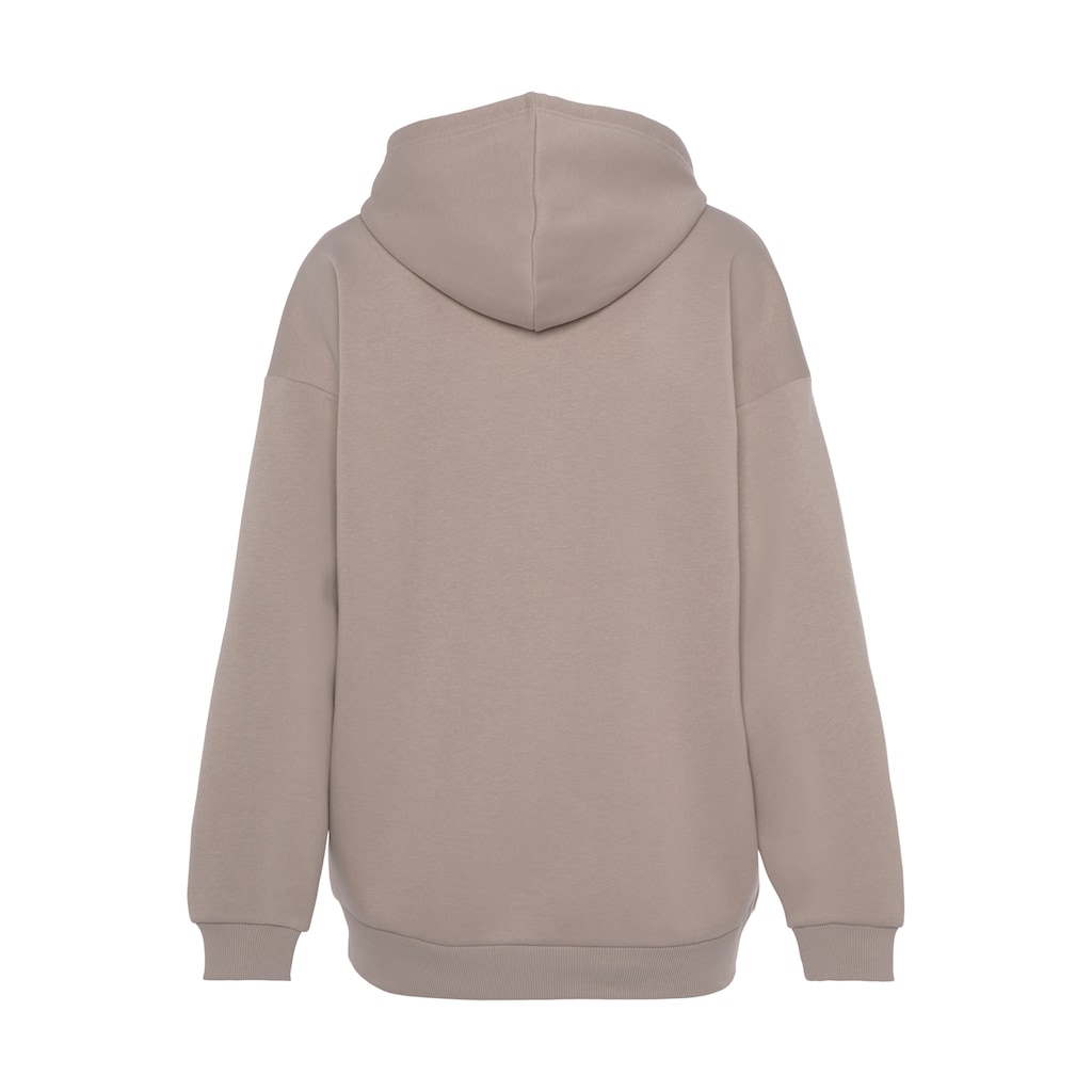 LASCANA Kapuzensweatjacke mit seitlichen Taschen und Innen angeraut Loungewear Rabatt