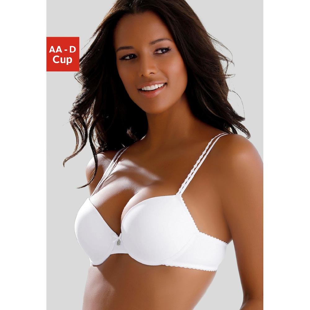 LASCANA Push-up-BH mit Bügel und mit Spaghettiträgern Dessous ▷ für
