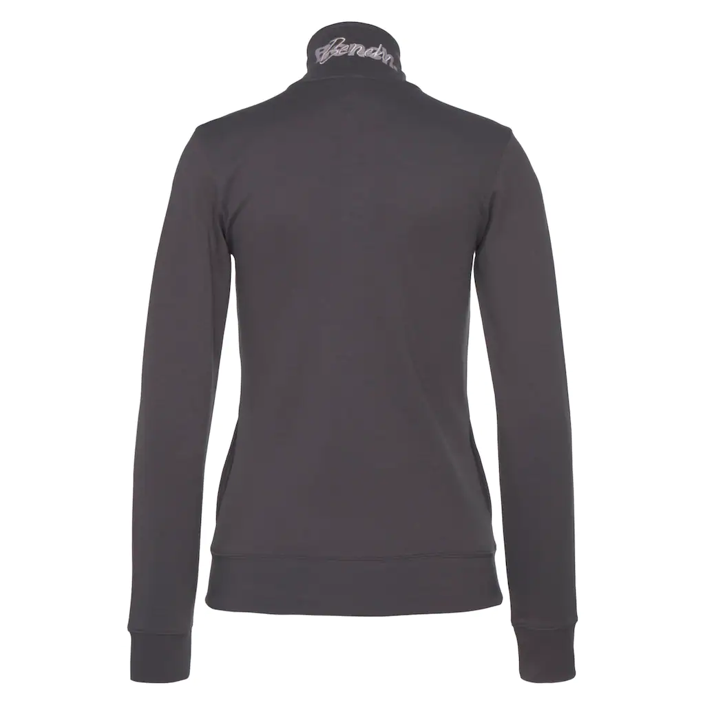 Bench. Loungewear Sweatjacke mit bestickten Stehkragen Loungeanzug Blitzangebot