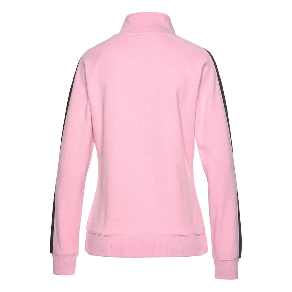 Bench. Loungewear Sweatjacke mit Seitenstreifen und Stehkragen Loungeanzug Kostenlose Rückgabe