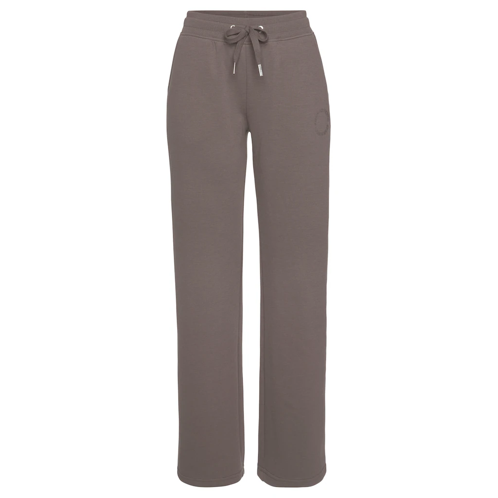 Bench. Loungewear Loungehose Relaxhose mit Logostickerei und Eingrifftaschen Loungewear Letzter Tag