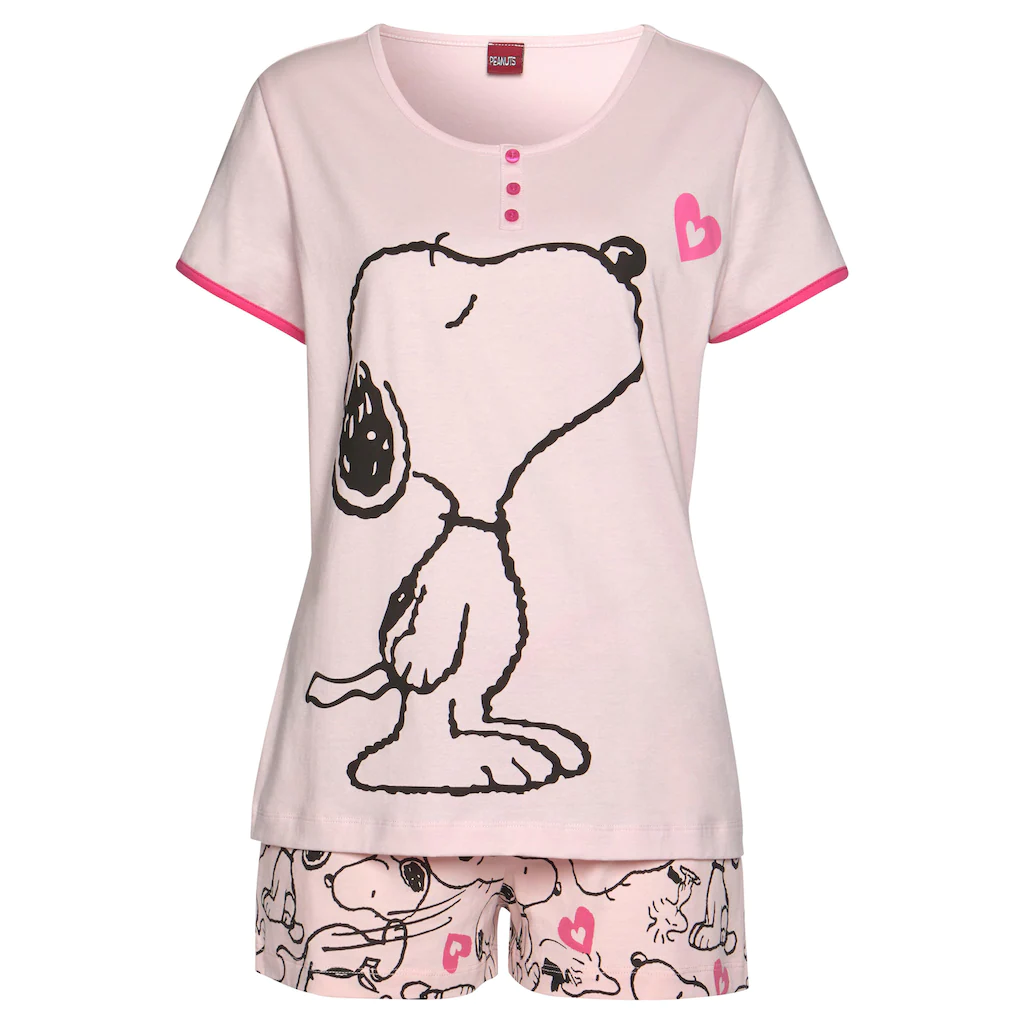 Peanuts Shorty (2 tlg.) mit Snoopy-Herz-Print kaufen Nur für heute