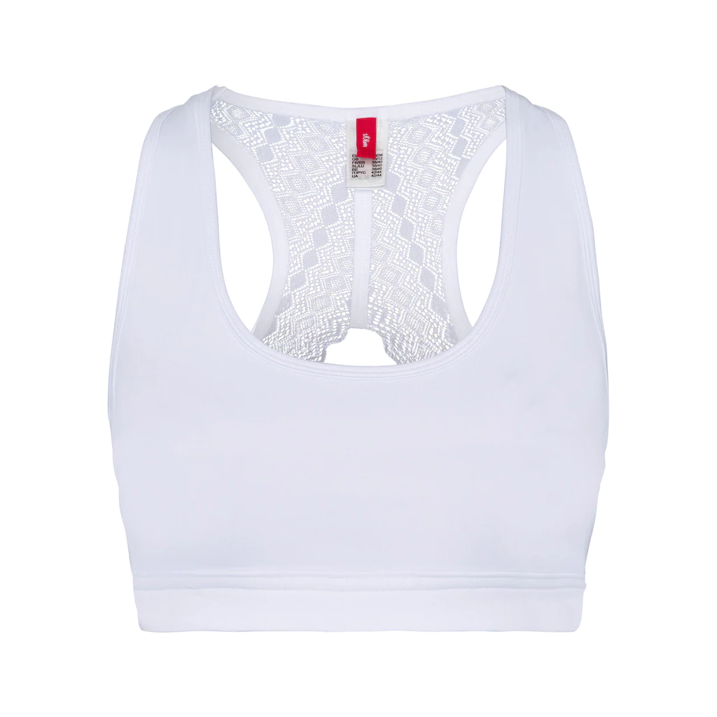 s.Oliver Bodywear Bustier mit schöner graphisher Spitze Sonderangebot der Fabrik