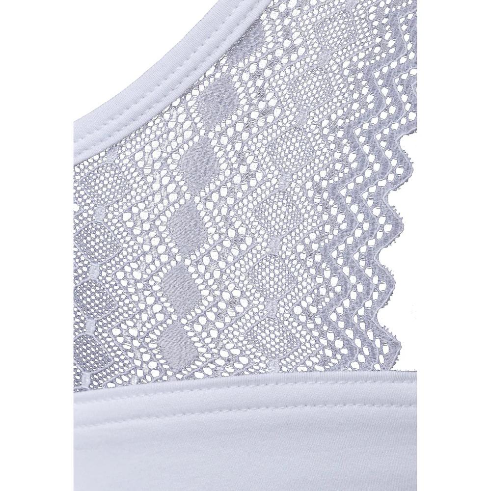 s.Oliver Bodywear Bustier mit schöner graphisher Spitze Sonderangebot der Fabrik