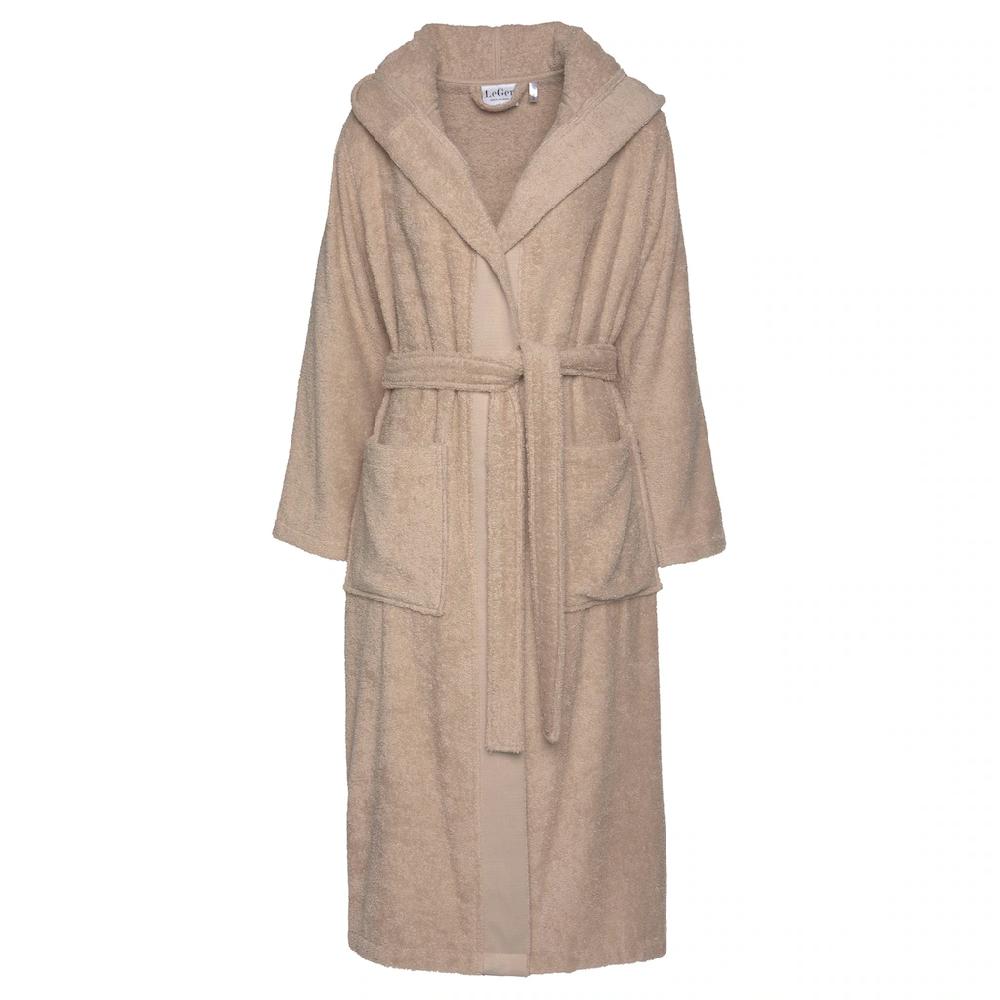 LeGer Home by Lena Gercke Damenbademantel »Anisa« (1 St.) Bademantel mit Frottier Logo an der Kapuze XS-2XL Sonderangebot