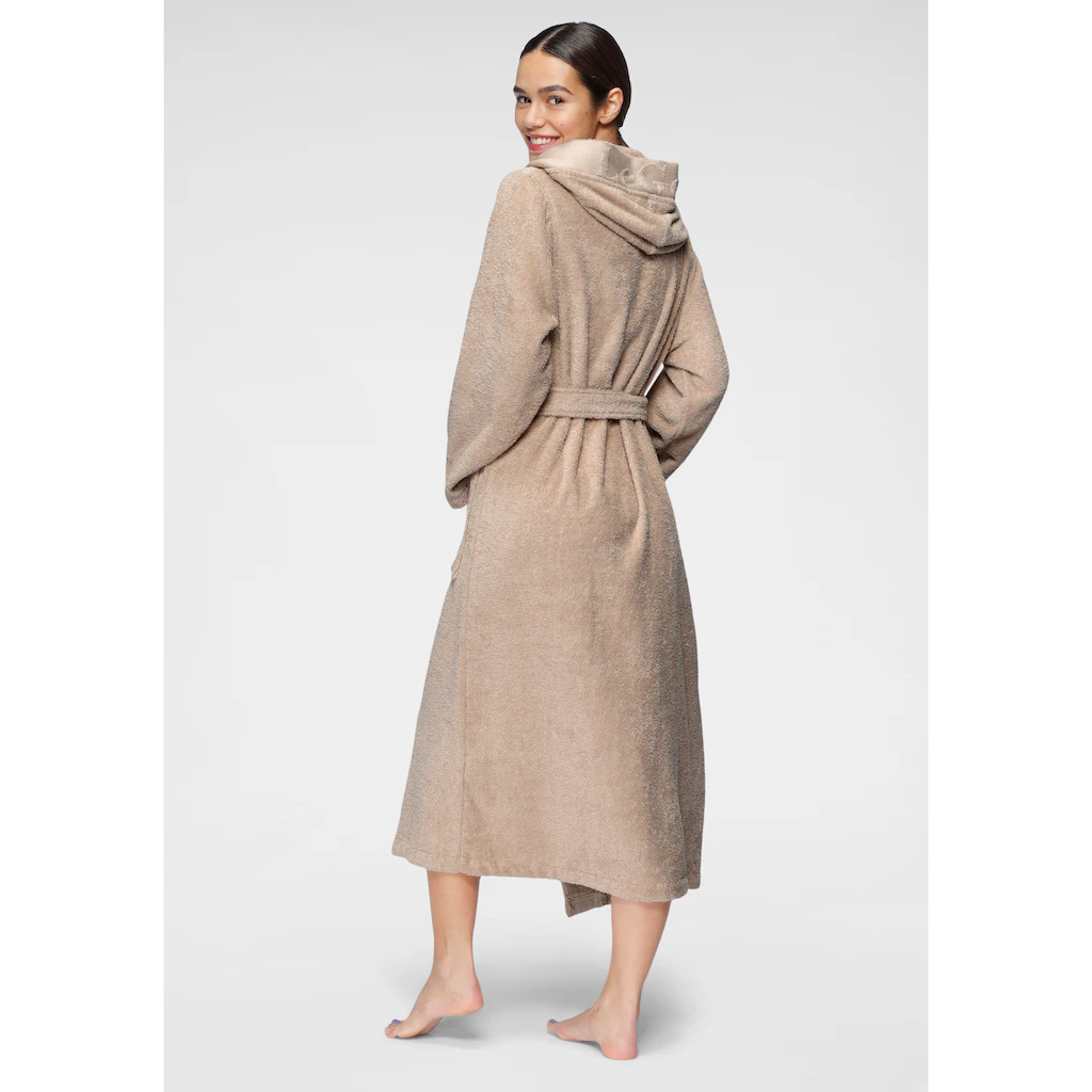 LeGer Home by Lena Gercke Damenbademantel »Anisa« (1 St.) Bademantel mit Frottier Logo an der Kapuze XS-2XL Sonderangebot