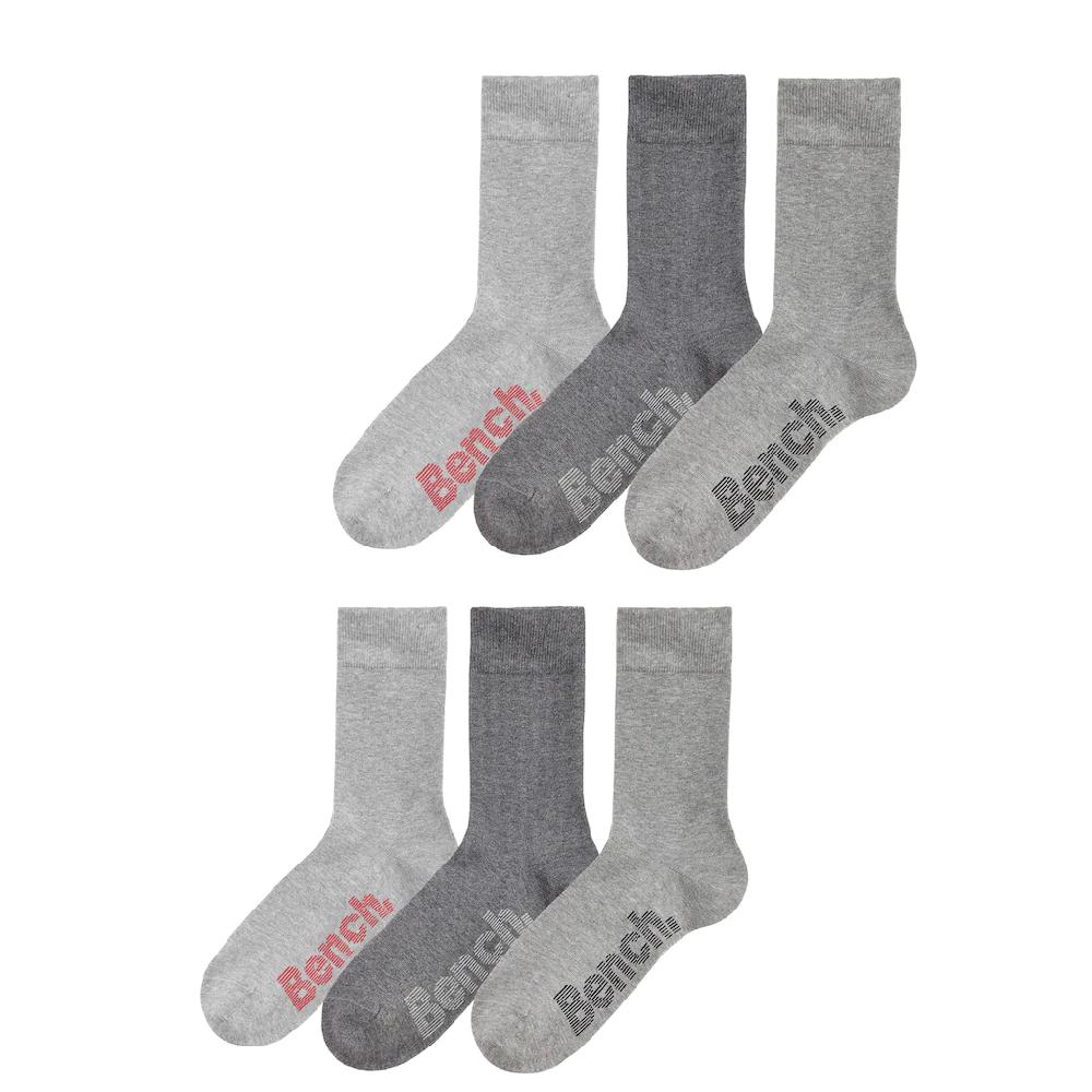 Bench. Socken (Box 6 Paar) mit verschiedenfarbigen Logos online kaufen