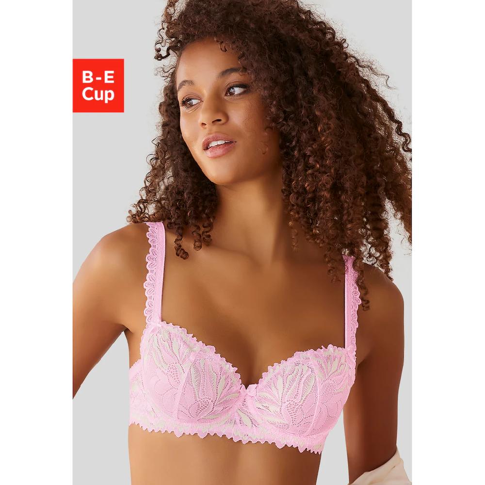 LASCANA Balconnet-BH mit extravaganten Spitzenträgern Dessous bestellen