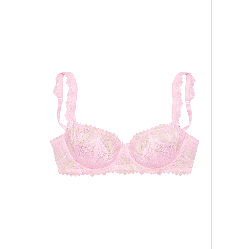 LASCANA Balconnet-BH mit extravaganten Spitzenträgern Dessous bestellen Lagerräumung