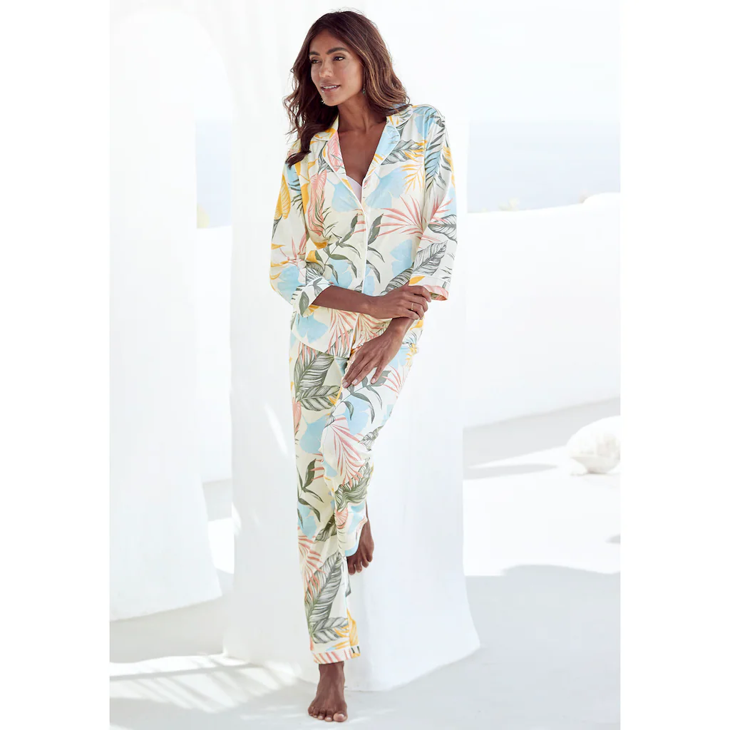 Vivance Dreams Pyjama mit floralem Druck kaufen