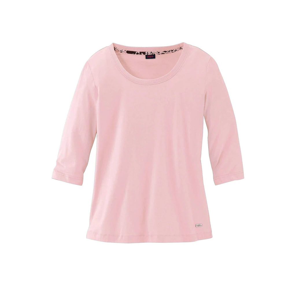 Buffalo Capri-Pyjama mit kontrastfarbenem Bund online kaufen Sonderangebot der Fabrik