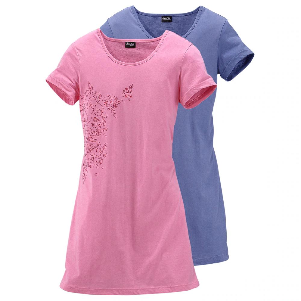 Vivance Dreams Nachthemd (2er-Pack) mit Blumenprint ▷ für Bis zu 55% Rabatt