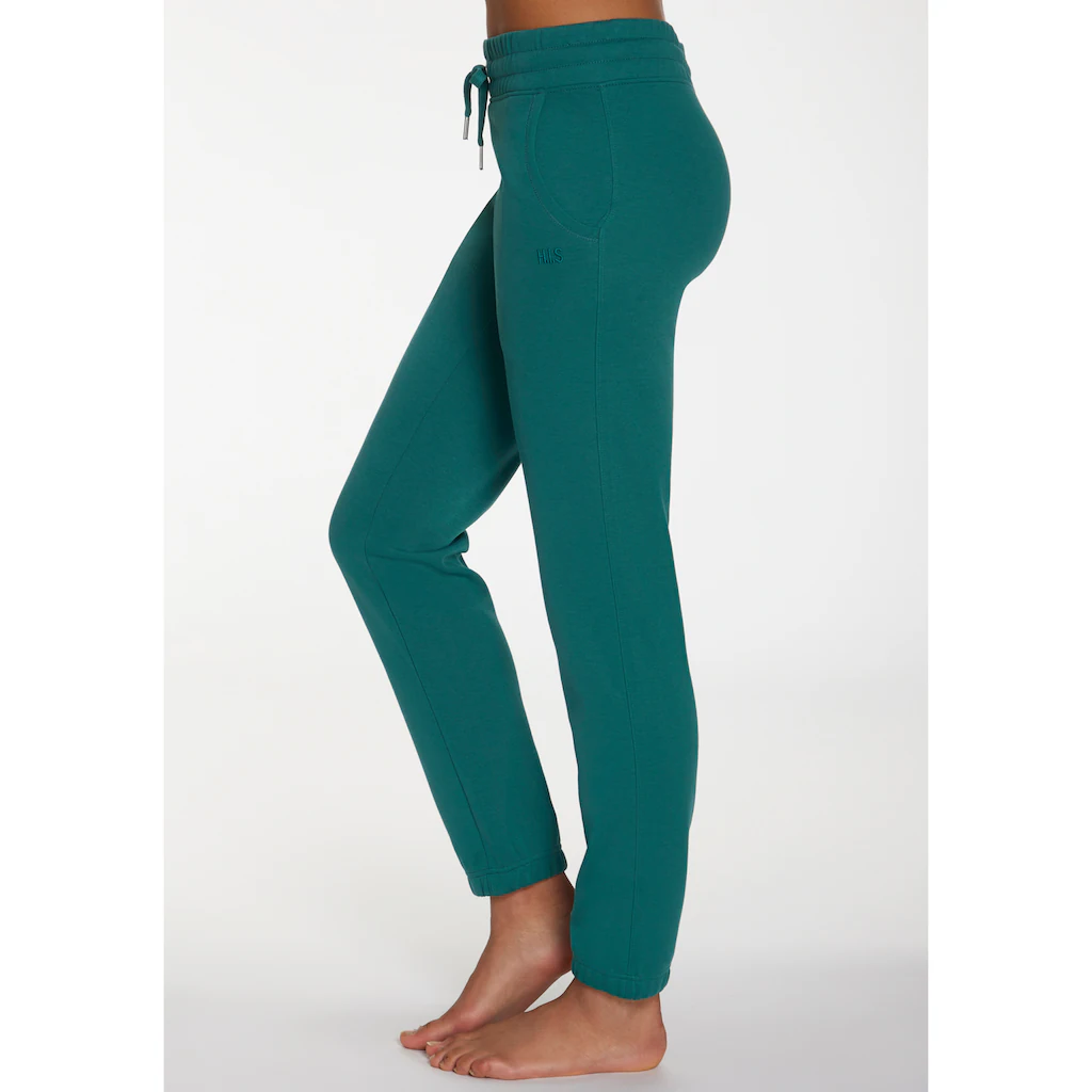 H.I.S Relaxhose mit breitem Bund Loungewear Loungeanzug Kostenloser Versand international