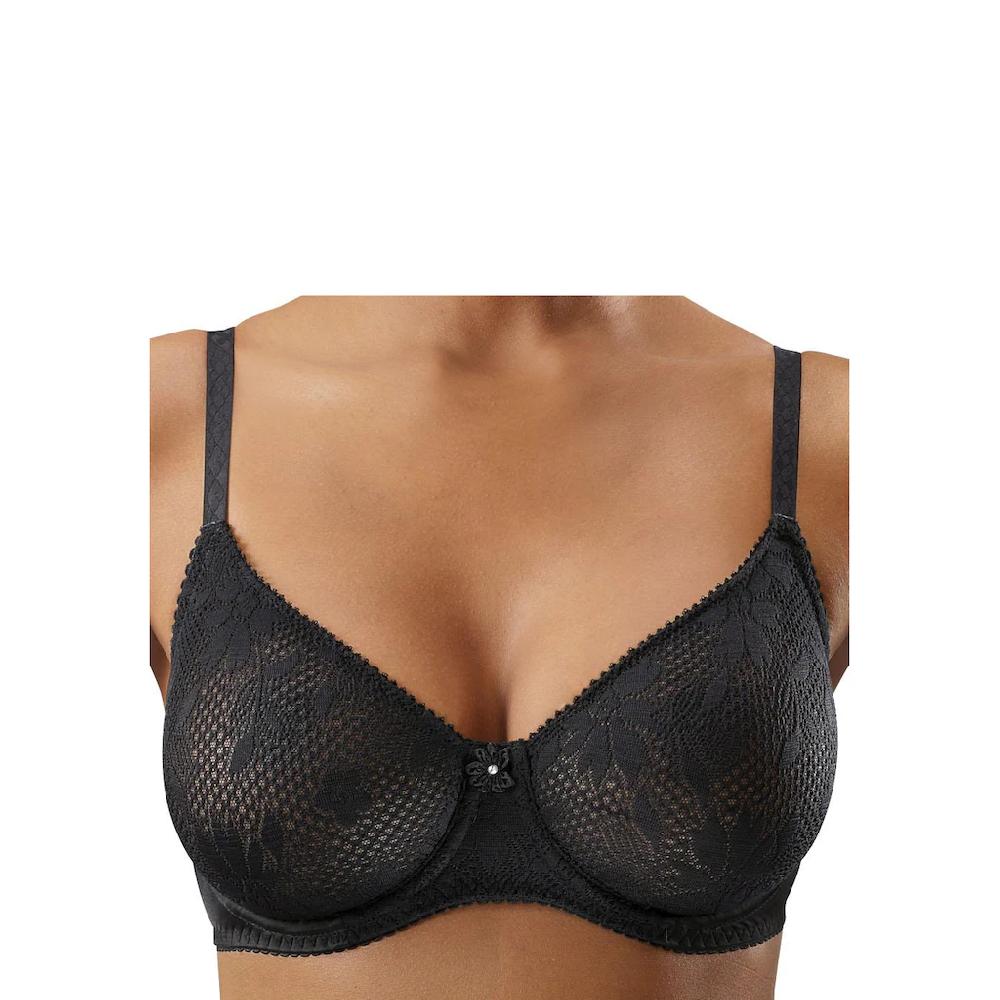 Nuance T-Shirt-BH mit nahtlosen glatten Cups aus Spitze Blitzverkäufe