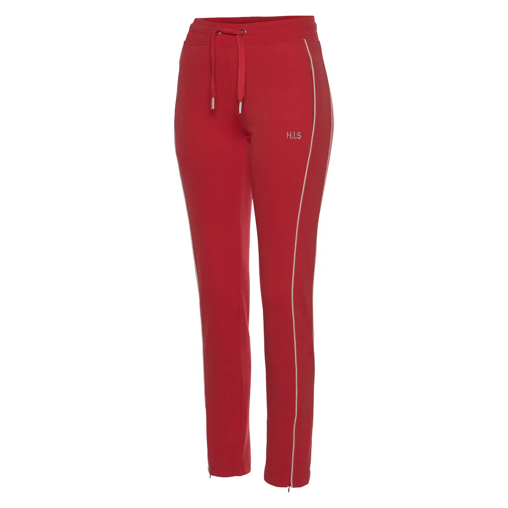 H.I.S Sweathose mit Reißverschluss am Beinsaum Loungeanzug Online Outlet