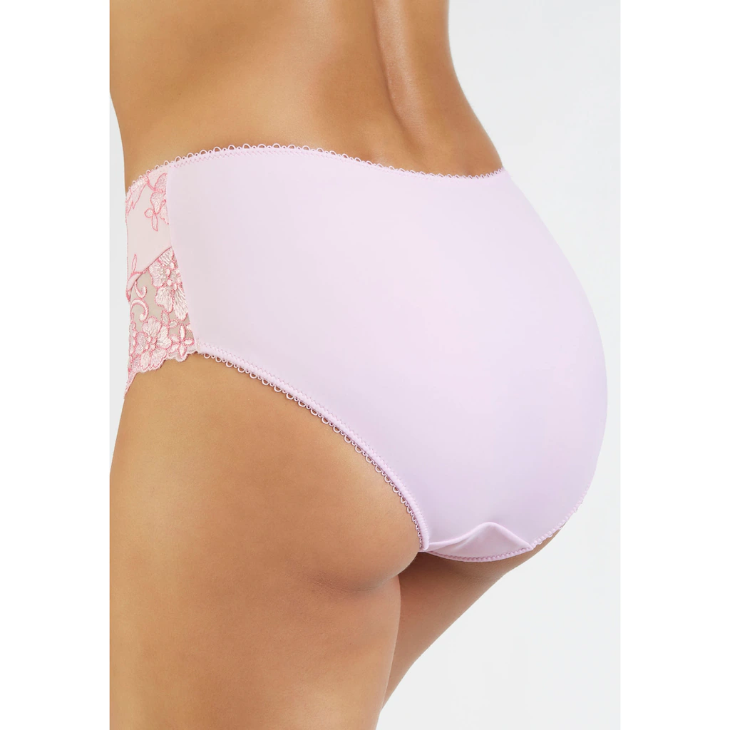 LASCANA Slip »Wanda« in abdeckender Schnittform und Stickerei Spitze ▷ für Begrenzte Freigabe