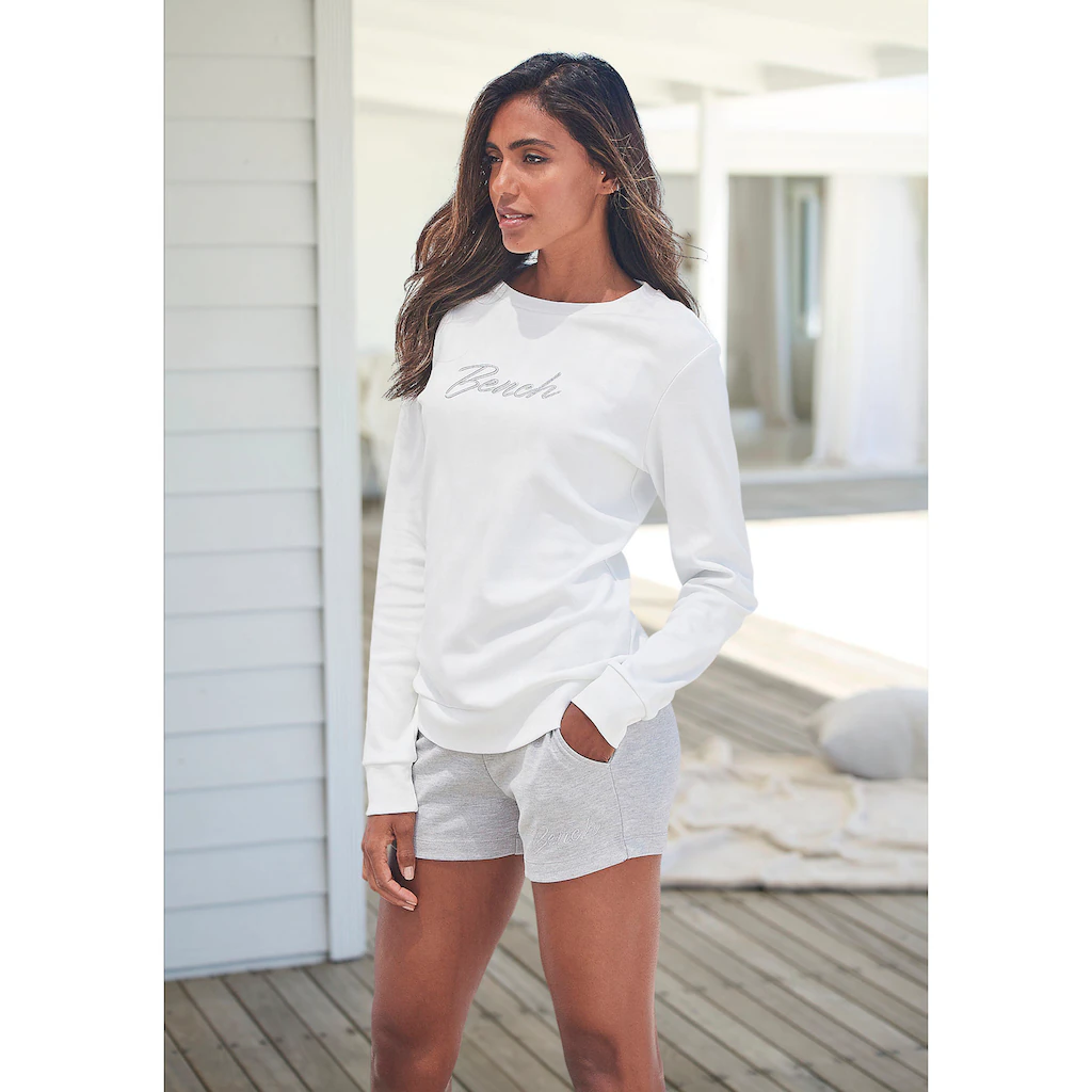 Bench. Loungewear Sweatshirt mit Logostickerei Loungewear JETZT KAUFEN
