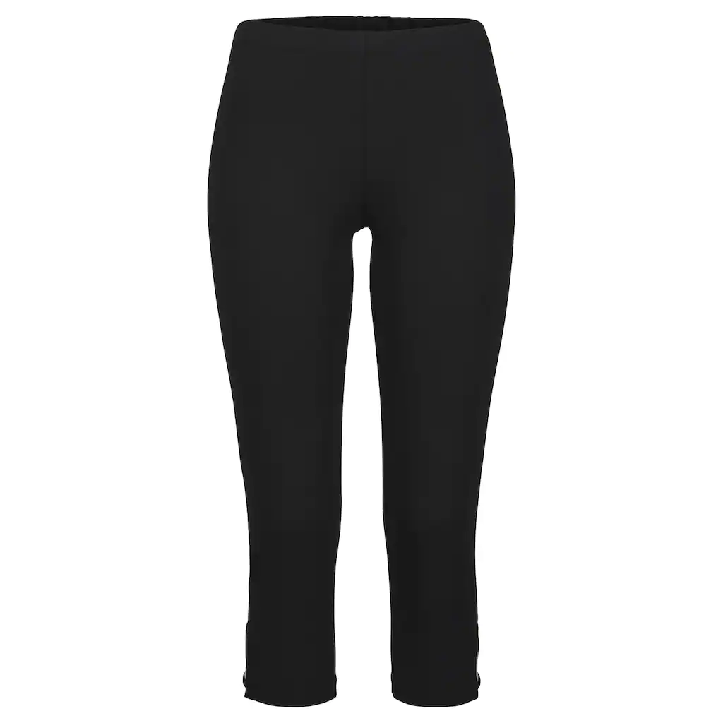 LASCANA Caprileggings mit Cut-outs am Saum 3/4-Länge Basic elastisch Letzter Tag