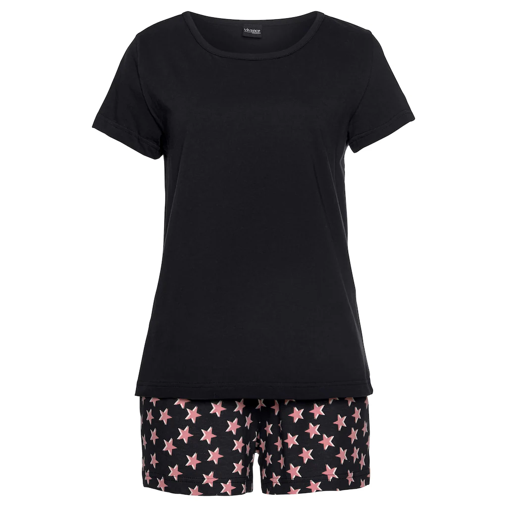 Vivance Dreams Shorty (2 Stück) Shorts mit Paspeln am Saum Bis zu 60% Rabatt