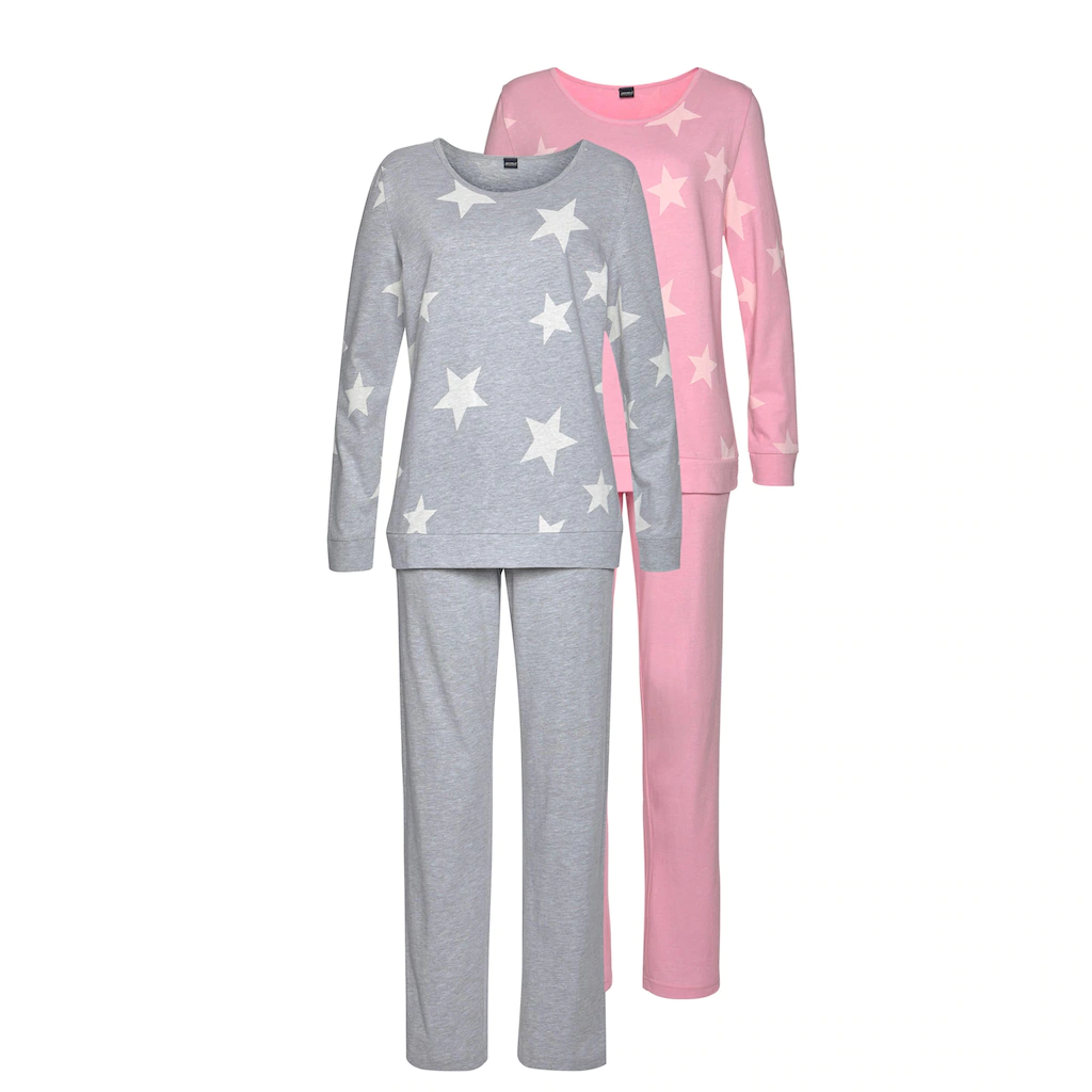 Arizona Pyjama (2 Stück) mit hohem Baumwollanteil online kaufen Vierteljährliche Förderung