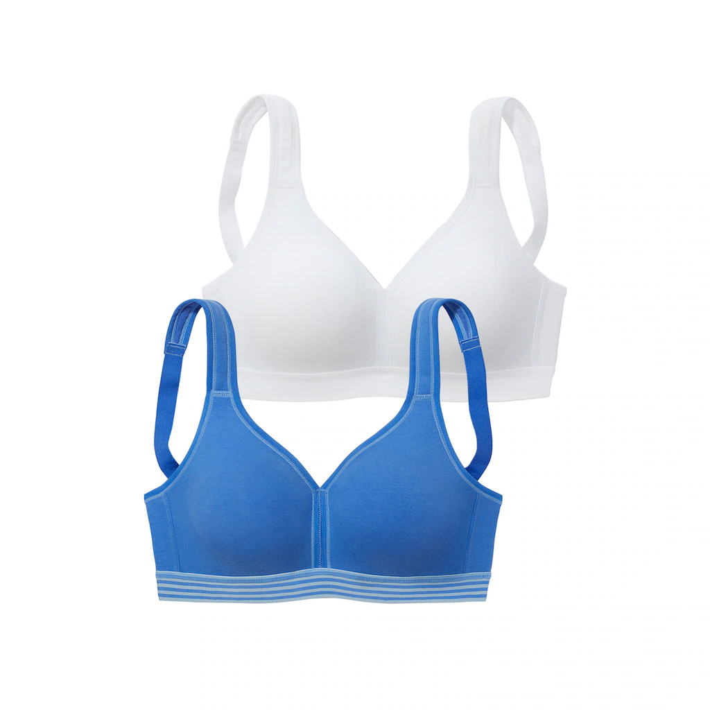 petite fleur Entlastungs-BH ohne Bügel mit Unterbrustband in Streifen-Optik online bestellen Rabatte dieses Monats