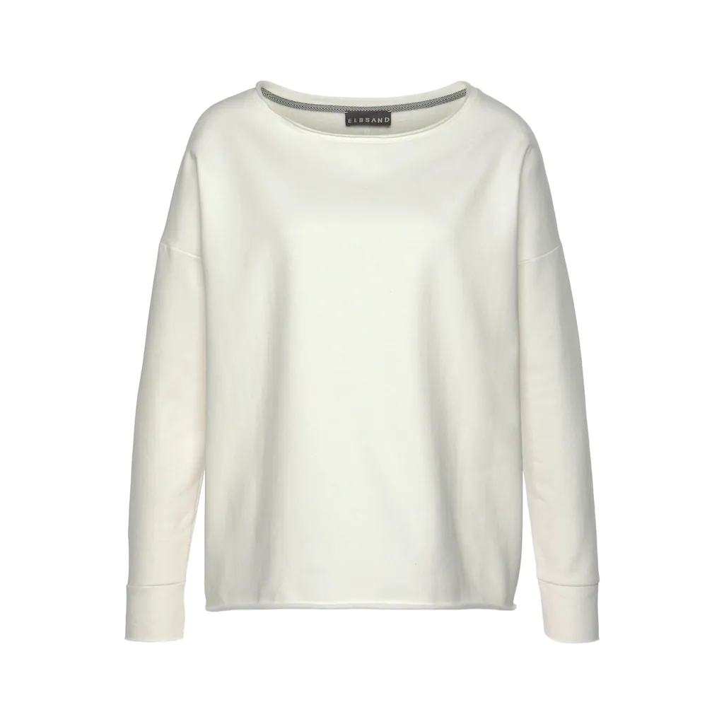 Elbsand Sweatshirt »Raina« mit Logoprint am Rücken sportlich-casual Kostenloser Versand